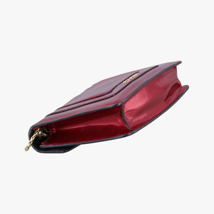 Pre-owned Bvlgari SERPENTI FOREVER Red Leather shoulderbag | stylenewstar