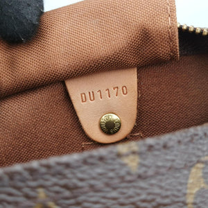 Pre-owned Louis Vuitton Speedy Bandouliere 30 brown×multi Monogram Canvas handbag | stylenewstar