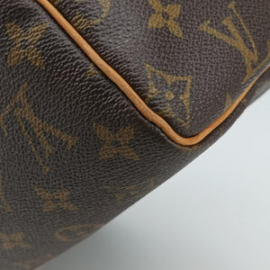 Pre-owned Louis Vuitton Speedy Bandouliere 30 brown×multi Monogram Canvas handbag | stylenewstar