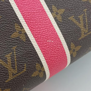 Pre-owned Louis Vuitton Speedy Bandouliere 30 brown×multi Monogram Canvas handbag | stylenewstar