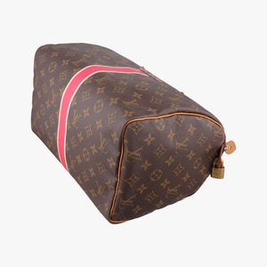 Pre-owned Louis Vuitton Speedy Bandouliere 30 brown×multi Monogram Canvas handbag | stylenewstar