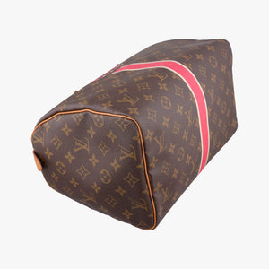 Pre-owned Louis Vuitton Speedy Bandouliere 30 brown×multi Monogram Canvas handbag | stylenewstar