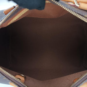 Pre-owned Louis Vuitton Speedy Bandouliere 30 brown×multi Monogram Canvas handbag | stylenewstar
