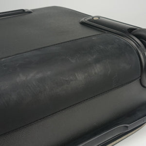 Pre-owned Louis Vuitton Pegase 45 ARDOISE Taiga Leather M23302 suitcase | stylenewstar