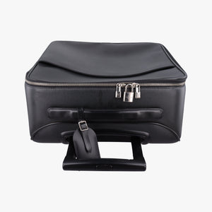 Pre-owned Louis Vuitton Pegase 45 ARDOISE Taiga Leather M23302 suitcase | stylenewstar