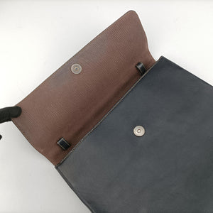 Vintage Loewe Velazquez Brown × Black Calfskin handbag | stylenewstar