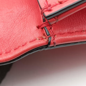 Pre-owned Valentino Rockstud Glam Lock Red Leather shoulderbag | stylenewstar
