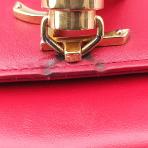 Pre-owned Yves Saint Laurent KATE Red Leather 354119 shoulderbag | stylenewstar