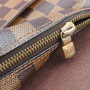 Pre-owned Louis Vuitton SHELTON EBENE Damier Canvas N41149 shoulderbag | stylenewstar