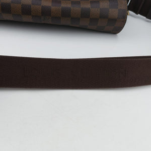 Pre-owned Louis Vuitton SHELTON EBENE Damier Canvas N41149 shoulderbag | stylenewstar