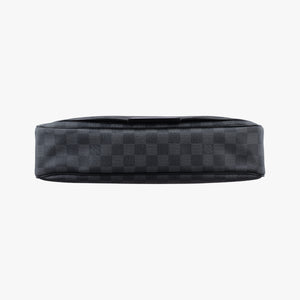 Vintage Louis Vuitton DANIEL GM Noir Damier Graphite N58033 shoulderbag | stylenewstar