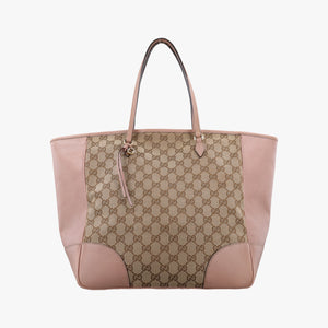 Secondhand Gucci Bree Beige×pink Canvas×Leather 323671 handbag | stylenewstar