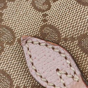 Secondhand Gucci Bree Beige×pink Canvas×Leather 323671 handbag | stylenewstar