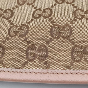 Secondhand Gucci Bree Beige×pink Canvas×Leather 323671 handbag | stylenewstar