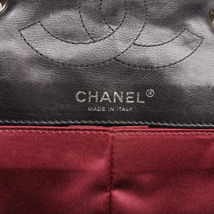 Vintage Chanel Matelasse coco mark Black lambskin A49756 shoulderbag | stylenewstar