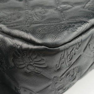 Vintage Chanel Matelasse coco mark Black lambskin A49756 shoulderbag | stylenewstar