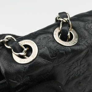 Vintage Chanel Matelasse coco mark Black lambskin A49756 shoulderbag | stylenewstar