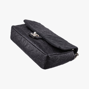 Vintage Chanel Matelasse coco mark Black lambskin A49756 shoulderbag | stylenewstar
