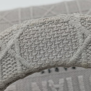 Vintage Christian Dior Lady Dior D-lite Grey Jacquard shoulderbag | stylenewstar