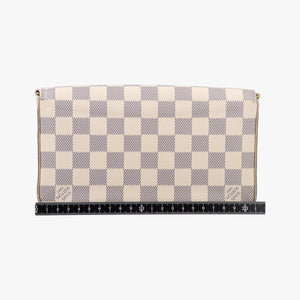Pre-owned Louis Vuitton Pochette Felicie Azur Damier Canvas N63106 shoulderbag | stylenewstar
