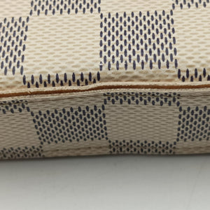 Pre-owned Louis Vuitton Pochette Felicie Azur Damier Canvas N63106 shoulderbag | stylenewstar