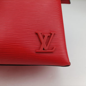 Pre-owned Louis Vuitton Kleber PM Red×Blue epi M51333 shoulderbag | stylenewstar