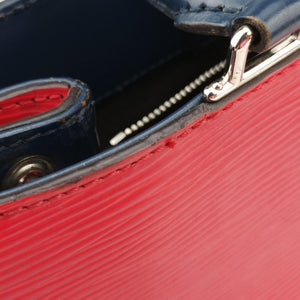 Pre-owned Louis Vuitton Kleber PM Red×Blue epi M51333 shoulderbag | stylenewstar