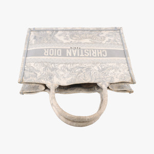 Pre-owned Christian Dior Toile de Jouy Grey canvas handbag | stylenewstar