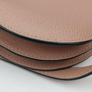 Pre-owned Christian Dior Saddle Pink Leather shoulderbag | stylenewstar