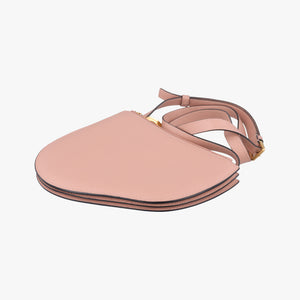 Pre-owned Christian Dior Saddle Pink Leather shoulderbag | stylenewstar
