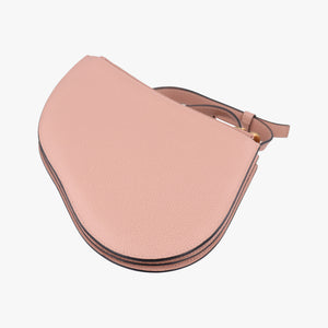 Pre-owned Christian Dior Saddle Pink Leather shoulderbag | stylenewstar