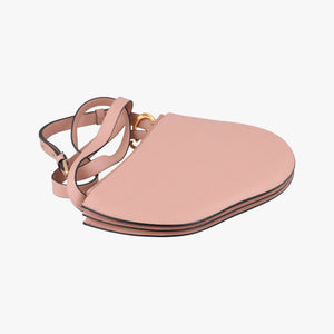 Pre-owned Christian Dior Saddle Pink Leather shoulderbag | stylenewstar