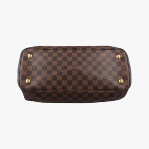 Pre-owned Louis Vuitton Ascot EBENE Damier canvas N41273 handbag | stylenewstar