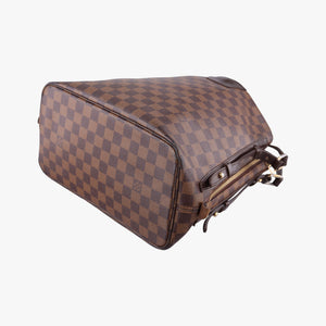 Pre-owned Louis Vuitton Cabas Rivington EBENE Damier Canvas N41108 shoulderbag | stylenewstar