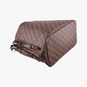 Pre-owned Louis Vuitton Cabas Rivington EBENE Damier Canvas N41108 shoulderbag | stylenewstar