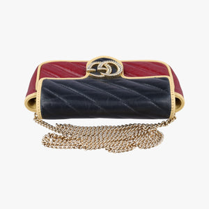 Pre-owned Gucci GG Marmont Multicolour Leather 574969 shoulderbag | stylenewstar