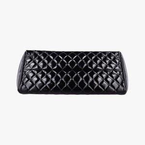 Secondhand Chanel Mademoiselle Bowling Black Patent leather A50557 shoulderbag | stylenewstar