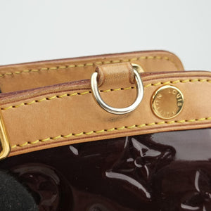 Pre-owned Louis Vuitton Brea MM ROUGE FAUVISTE Vernis M91690 shoulderbag | stylenewstar
