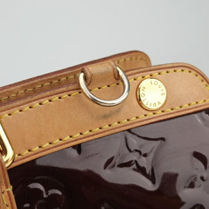 Pre-owned Louis Vuitton Brea MM ROUGE FAUVISTE Vernis M91690 shoulderbag | stylenewstar