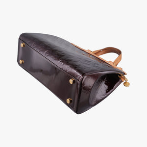 Pre-owned Louis Vuitton Brea MM ROUGE FAUVISTE Vernis M91690 shoulderbag | stylenewstar