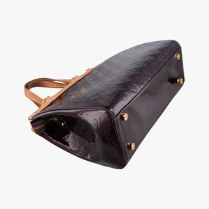 Pre-owned Louis Vuitton Brea MM ROUGE FAUVISTE Vernis M91690 shoulderbag | stylenewstar