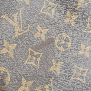Pre-owned Louis Vuitton PALLAS Brown×RAISIN Monogram Canvas×calf leather M42810 shoulderbag | stylenewstar