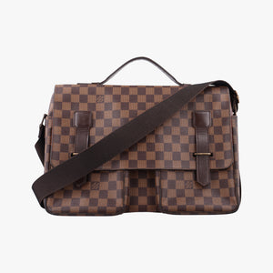 Pre-owned Louis Vuitton BROADWAY EBENE Damier Canvas N42270 shoulderbag | stylenewstar