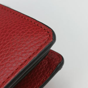 Pre-owned Gucci Dionysus Red Leather 400249 shoulderbag | stylenewstar