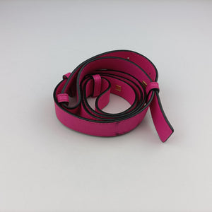 Pre-owned Loewe Hammock Rose×white Leather shoulderbag | stylenewstar