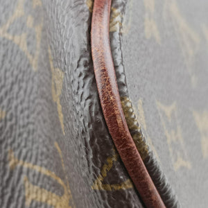 Pre-owned Louis Vuitton PALERMO PM brown Monogram Canvas M40145 shoulderbag | stylenewstar