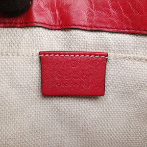 Pre-owned Gucci Soho Red Leather 323190 shoulderbag | stylenewstar