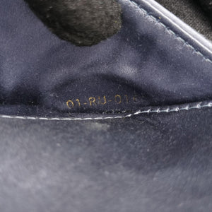 Pre-owned Christian Dior Saddle Purple silk handbag | stylenewstar