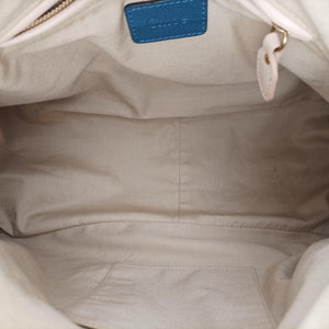 Pre-owned Chloe Paraty Blue Leather shoulderbag | stylenewstar