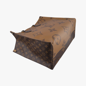 Vintage Louis Vuitton On the Go GM Brown Monogram Canvas M45320 handbag | stylenewstar